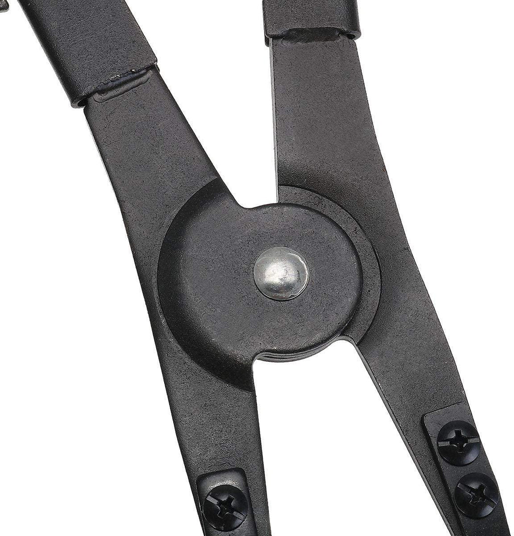 CT-CT Plier 16 Inch 2Pcs LarCirclip Snap Ring Pliers Set Retaining Ring Ratcheting with Xtra Tips Pincers Tool Hand Tools