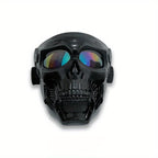 Skull Mask, Tactical Full Face Protection Outdoor Cycling Windproof Goggles, Sports &amp; Outdoor Supplies Cross-country Motorcycle Goggles Sports Riding