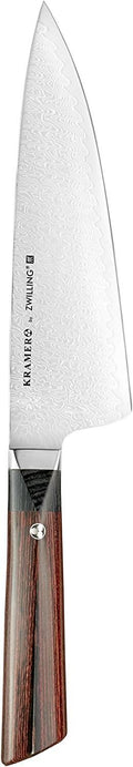 ZWILLING J.a. Henckels Kramer By Meiji 8" Chef's Knife, 0.6 Lb, Silver