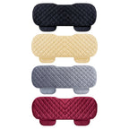 Car Back Seat Cover Plush Material Rear Back Row Protector Mat, Auto Chair Cushion Accessories, Car Back Row Seat Cushion