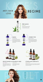 Organic Castor Oil (4oz), USDA Certified, 100% Pure, Cold Pressed, Hexane Free by Kate Blanc. Stimulate Growth for Eyelashes, Eyebrows, Hair. Skin Moisturizer &amp; Oil Cleanse with Starter Kit