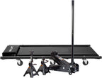 Pro-LifT G-4630JSCB 3 Ton Heavy Duty Floor Jack/Jack Stands and Creeper Combo - Great for Service GaraHome Uses - Black