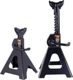 Pro-LifT G-4630JSCB 3 Ton Heavy Duty Floor Jack/Jack Stands and Creeper Combo - Great for Service GaraHome Uses - Black