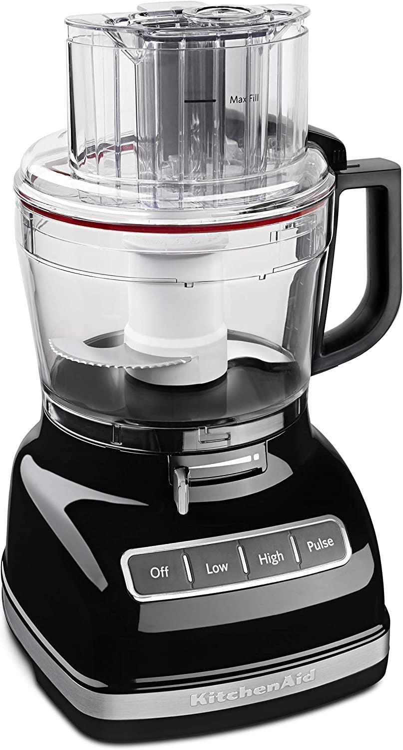 KitchenAid KFP1133OB 11-Cup Food Processor with Exact Slice System - Onyx Black