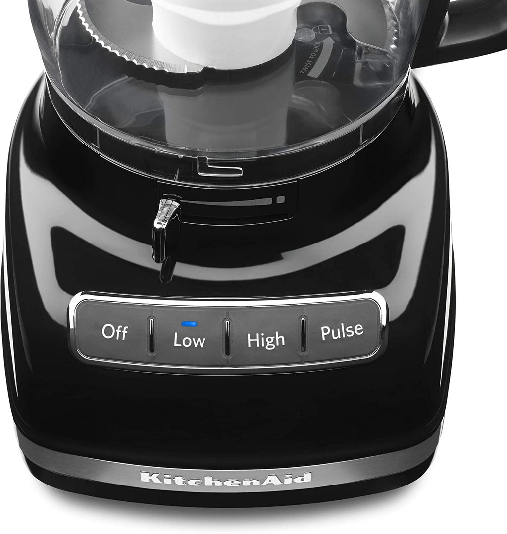 KitchenAid KFP1133OB 11-Cup Food Processor with Exact Slice System - Onyx Black