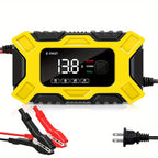 6A 12V Digital Car Battery Charger Fully Automatic Repair CharFor Car Motorcycle SUV Stea Battery Charger 12v Fully Automatic