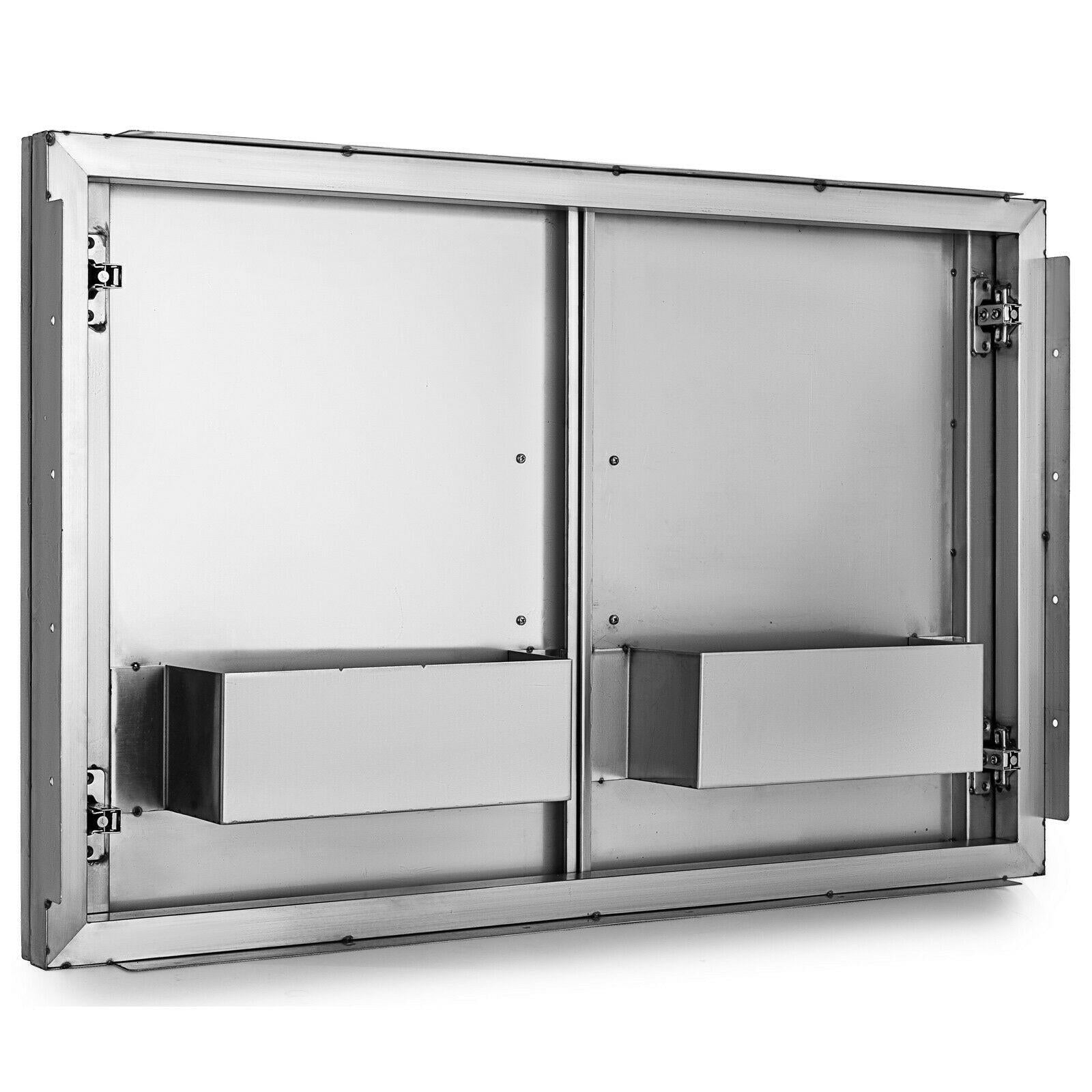 Single/Double/Triple Drawer Outdoor Kitchen BBQ DOOR Island  Steel