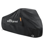 Outdoor Bike Motorcycle Cover Waterproof UV Protection Heavy-Duty 210T Fabric With Lock Hole For MTB Road Bikes Protection Case