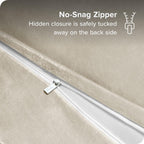 Bare Home Shaggy Fleece Duvet Cover King/Cal King Size - Plush Duvet Cover - Super Soft &amp; Luxury - Hidden Zipper Closure - All Season Bedding Duvet Cover (King/Cal King, Sand)