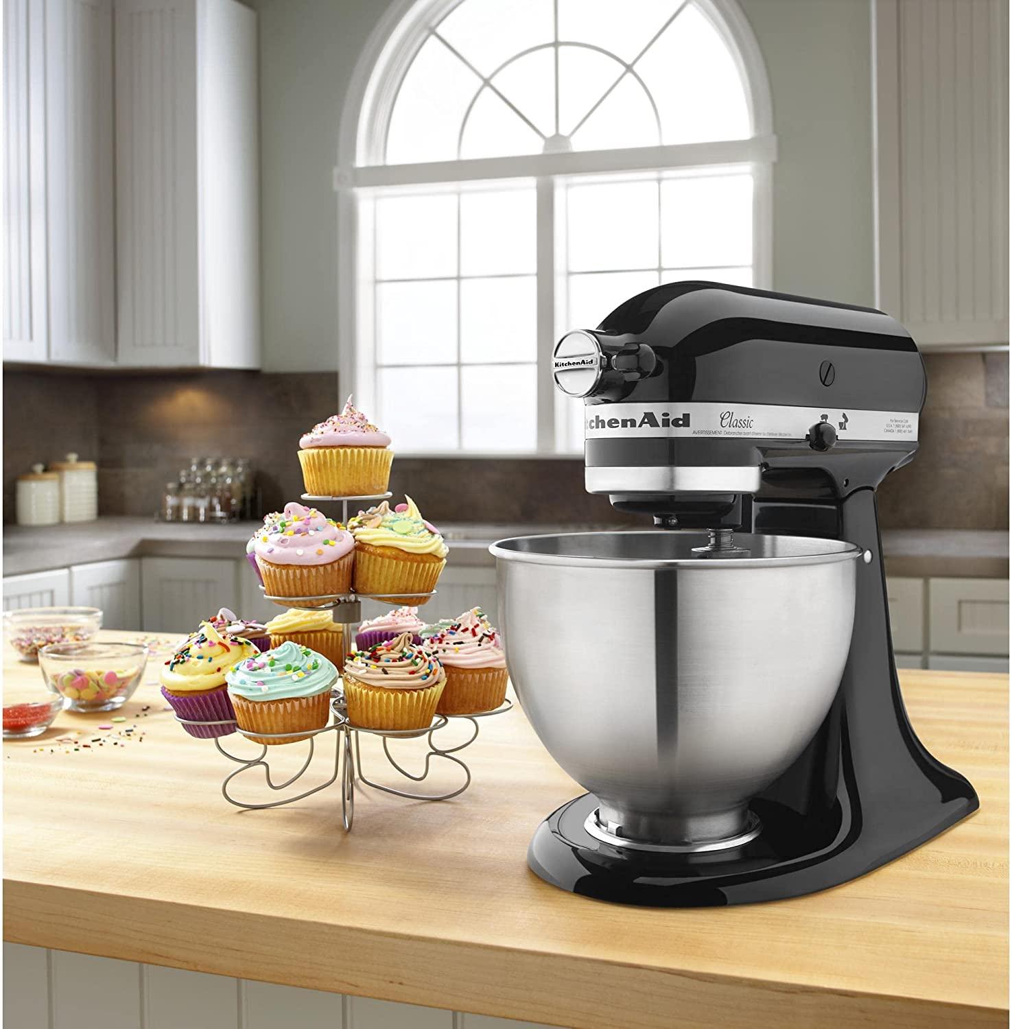 KitchenAid Classic Series Stand Mixer, 4.5 Q, Onyx Black