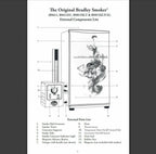 SmokerOriginal 4 Rack Electric Meat / Food Smoker Model BS611