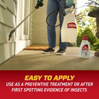 Ortho Home Defense Insect Killer for Indoor &amp; Perimeter Concentrate: Makes 4 Gallons, Odor Free, Dries Fast, 32 fl. oz.
