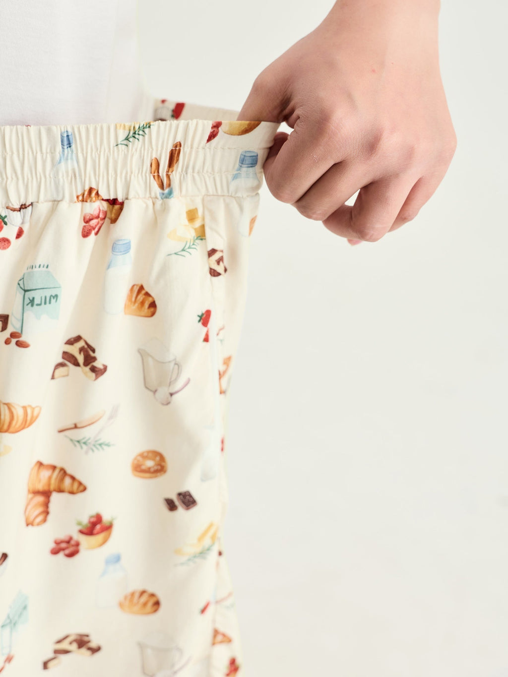 Supersoft Butter Croissant Print Lounge Set