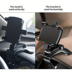 Angle-Adjustable Car Phone Mount: Rotate &amp; Secure Your Phone For Easy Accessibility