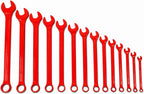 Williams WS-1172RSC 14-Piece Red Super Combo Combination Wrench Set