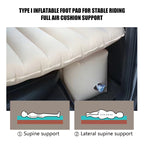 Travel in Comfort Anywhere: Car Air Mattress With Pillow &amp; Electric Pump!