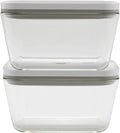 ZWILLING Fresh & Save 2-pc Large Glass Airtight Food Storage Container, Meal Prep Container