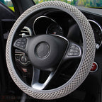 Upgrade Your Ride With A Carbon Fiber Sports Steering Wheel Cover!