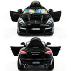 2023 Kids Sports 12V Ride On Car Battery Powered W/ Dining Table, Leather Seat, LED Lights