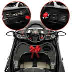 2023 Kids Sports 12V Ride On Car Battery Powered W/ Dining Table, Leather Seat, LED Lights
