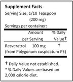 NuSci Pure Resveratrol Powder Standardized 50% Extracted from Polygonum Cuspidatum Root (1000 Grams (2.2 lb))