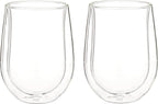 ZWILLING J.A. Henckels Double-Wall Red Wine Glass Set, 12 fl. oz