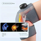 1PC Heated Knee Massager Shoulder Brace, 3-In-1 Heated Knee Elbow Shoulder Brace Wrap, Vibration Knee Heating Pad, 3 Adjustable Vibrations And Heating Modes, Heating Pad For Knee Elbow Shoulder Relax Leg Warmers