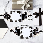 Pack of 8 Cow Air Freshener Car Cow Gifts for Women Funny Cow Print Car Accessories Hanging for Women Men Cute Air Freshener Decorative Car Freshener