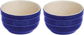 STAUB Ceramics Prep Bowl Set, 2-piece, Dark Blue