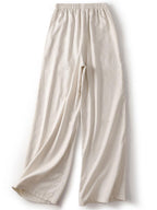 Cotton And Linen Casual Wide-leg Loose Pants