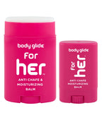 BodyGlide For Her Anti Chafe Balm, 1.5oz &amp; 0.35oz Bundle (USA Sale Only)