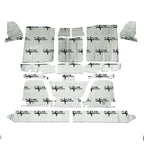 Flatline Barriers 73-80 . Cab 10-30 Low Hump Truck Floor Insulation - TABT4009