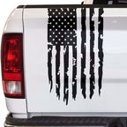 Show Your Patriotism with this American Flag Pickup Truck Car Sticker!