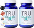 Multi Award Winning Patented NAD+ Booster Supplement More Efficient Than NMN - Nicotinamide Riboside for Cellular Energy Metabolism & Repair. Vitality, Muscle Health, Healthy Aging - 2X 90ct/300mg