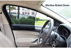 REACHTOP Car Window Shade for Front Window Car Side Window Sun Shades Sunshade Car Window Screen Door Covers Mesh Sleeve (2 Pack)