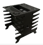 Russian Vertical BBQ Portable Collapsible Grill Brazier Mangal Shashlik Maker