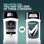 Degree Men UltraClear Antiperspirant Deodorant Black + White 4 count 72-Hour Sweat &amp; Odor Protection Antiperspirant For Men With MotionSense Technology 2.70 Ounce (Pack of 4)