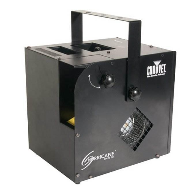 Chauvet DJ Hurricane Haze 2D Smoke/Fog Machine (2 Pack) & Fog Juice (2 Pack)