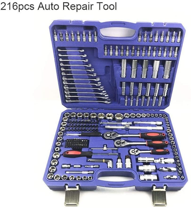 CHUNSHENN Socket Wrench Tool Set Auto Repair Mixed Tool Combination Ratchet Torque Wrench Tools Kit Auto Repairing Tool Sets Hardware Tool Kits Hand Tools
