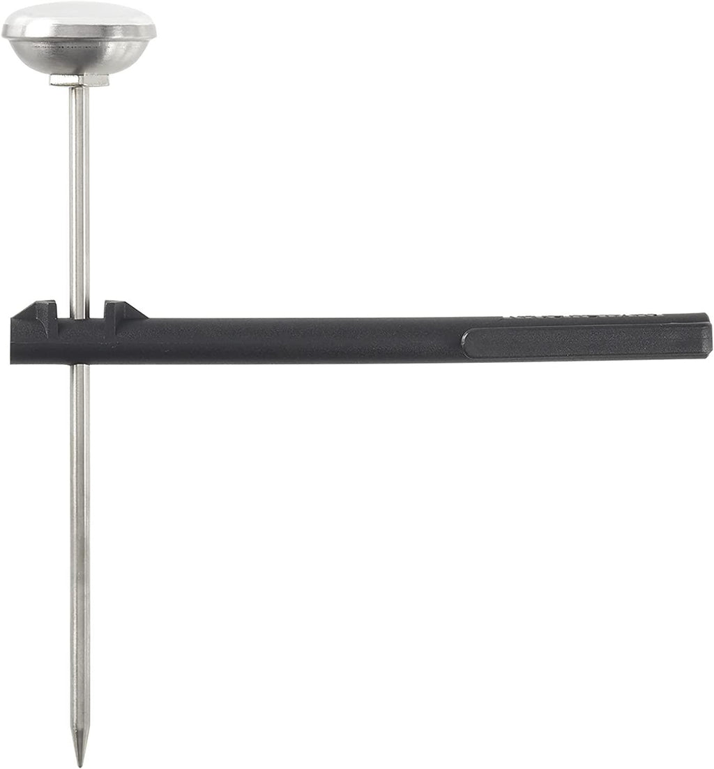 KitchenAid KQ901 Instant Read Food Thermometer for Kitchen or Grill, TEMPERATURE RANGE: 20F to 220F, 1 inch dial, Black