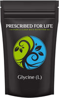 Prescribed for Life Glycine (L) - Free Form Amino Acid - Crystalline Powder - USP Grade, 25 kg