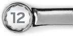 Xtreme Torque 19621 10-pc SAE Jumbo Combination Wrench Set