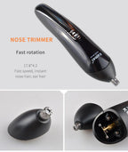 6 in 1 Rechargeable Hair Trimmer ium Clipper Electric Styling Beard Shaver