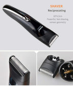 6 in 1 Rechargeable Hair Trimmer ium Clipper Electric Styling Beard Shaver