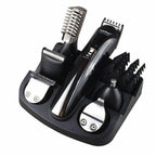 6 in 1 Rechargeable Hair Trimmer ium Clipper Electric Styling Beard Shaver