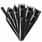 6 in 1 Rechargeable Hair Trimmer ium Clipper Electric Styling Beard Shaver