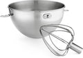 KitchenAid 3-Qt. Stainless Steel Bowl &amp; Combi-Whip - Fits Bowl-Lift models KV25G and KP26M1X