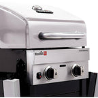 BBQ Gas Grill Propane Barbecue 2-Burner Liquid Propane Cabinet Outdoor Black