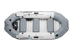 Mariner 4-Person Inflatable River Lake Dinghy Boat and Oars Set | 68376EP