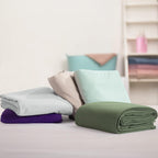 HOMBYS Oversized King Duvet Cover 120 x120 Inch, Ultra Soft Microfiber Olive Green Duvet Cover for All Season with Ziper Closure, 8 Coner Tabs (Olive Green, Oversized King)